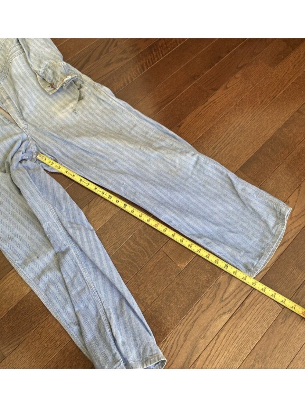 VTG Montgomery Ward Pioneer Herringbone Coveralls Utility Halloween Costume - Picture 14 of 16